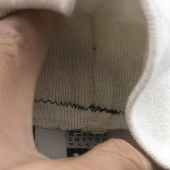 Vintage Lee Women's Art Sweatshirt Large Pullover Floral Applique Green Knit Y2K - Picture 7 of 12